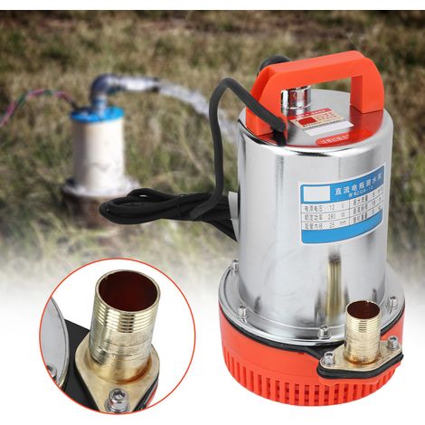 Pompe à eau submersible 12 V CC pour puits profonds, pompe d'irrigation (1/5)