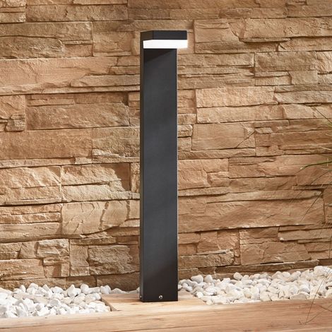 [NEUWERTIG] B-Ware Lindby Dionys LED-Wegeleuchte Sockelleuchte Gartenleuchte Gartenlampe dunkelg586 (1/2)