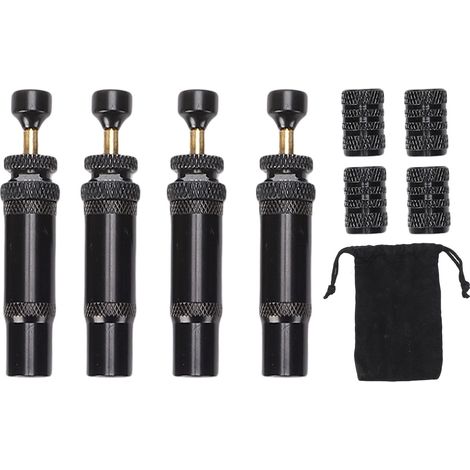 Valvola di sgonfiaggio pneumatici con spegnimento automatico regolabile 10-30 PSI 0,7-2 BAR strumento di abbassamento pneumatico a vite per SUV, 4x4, motociclette e camion (1/5)