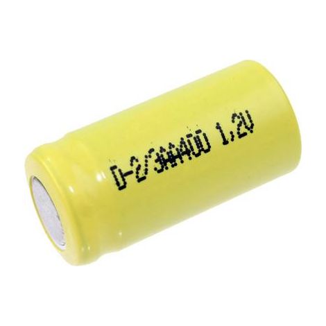 Mexcel D-2/3AA400 Pile rechargeable spéciale 2/3 LR6 flat-top NiCd 1.2 V 400 mAh 1 pc(s) W071991 (1/2)