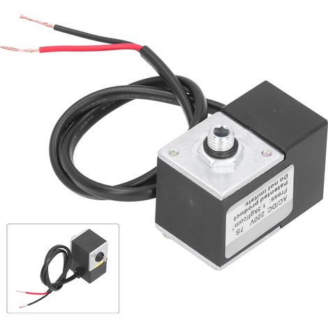 Électrovanne temporisée en laiton pour compresseur d'air, accessoire de pompe, courant alternatif/continu 220V (1/5)