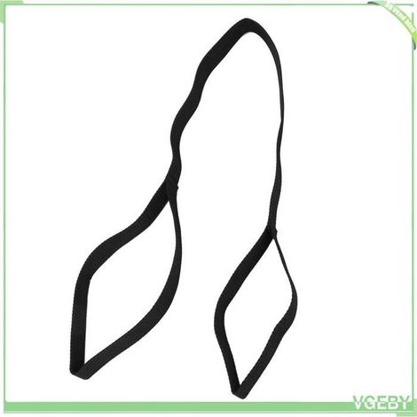 Sangle de levage de jambe - FAFEICY - Leg Lifter - Tissu Oxford - Pliable - Noir (1/5)