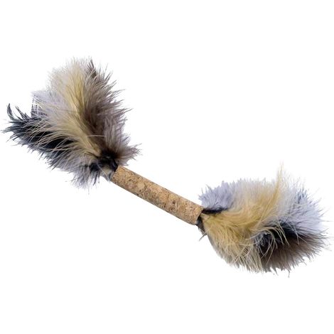 Nobby Korkstab mit Glocke 8 cm 26 cm Katzenspielzeug