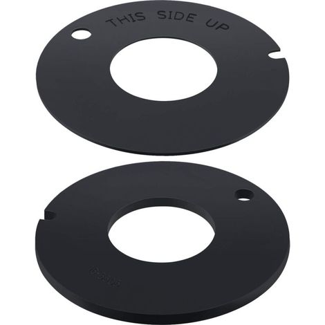 2 Pieces 385311462 and 385316140 RV Toilet Rubber Seal, Compatible with Sealand Mansfield VacuFlush Camping Toilet, Fits 2010, 510/506+, 510+/1000 6,100 8/EcoVac 146-149 (1/5)