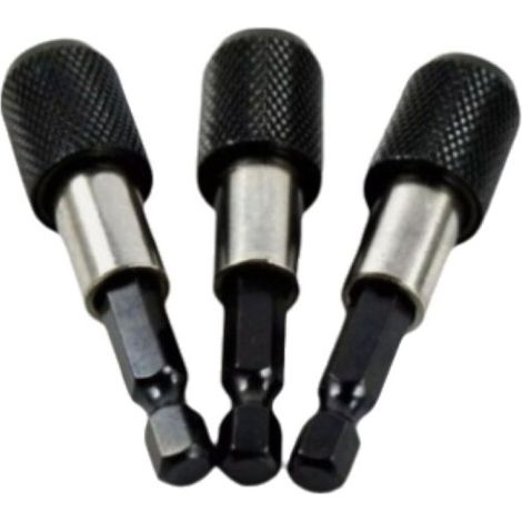 Lot de 6 porte-embouts magnétiques de 60 mm pour porte-embouts à changement rapide de 6,35 mm (1/4") (1/5)