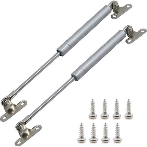 Vérin à Gaz Verin Meuble Hydraulique Ressort Amortisseurs à Gaz porte Armoire de Cuisine Bras Pneumatique Levage porte Armoire Meuble Cuisine Amortisseur Charniè(100N ) (1/5)
