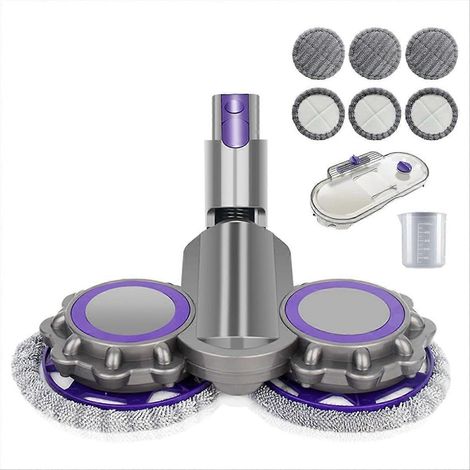 Tête de nettoyage haute efficacité pour aspirateurs V7, V8, V10, V11 et V15. Nettoyage à sec et humide avec réservoir d'eau. (1/5)