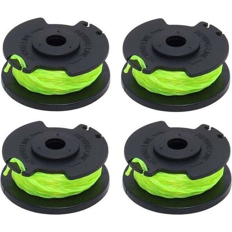 Bobine de Remplacement pour Tondeuse Ryobi RAC142 36V Compatible avec RLT36B33 et RY36LT33A-0 Lot de 4 (1/4)