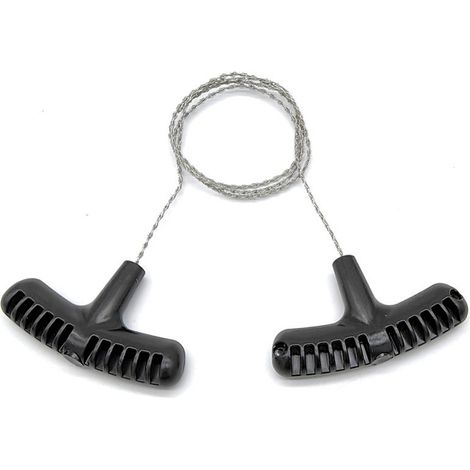 Outils de survie portables en plein air-scie de poche-corde de survie en milieu sauvage-outil d'urgence multifonctionnel-paquet de 2 (1/4)