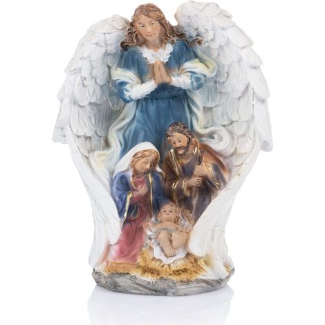 Presepe a forma di angelo - JS93262-1A (1/2)