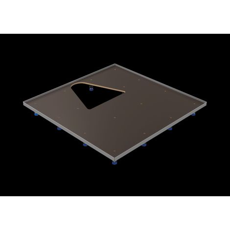 KALDEWEI NEXSYS, placa de sistema SBN, 80x90cm, 584575520000