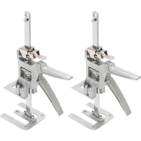 Randaco Elevador de muebles juego de 2, brazo de elevación 30 cm, altura 0-145 mm, carga hasta 150 kg