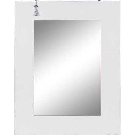 Espejo Abeto 70X2X90 Oriental Blanco MB170080 (1/3)