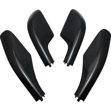 Coques de rechange noires pour embouts de barres de toit (4 pièces) pour Land Cruiser LC100 FJ100 (1998-2007) (1/4)