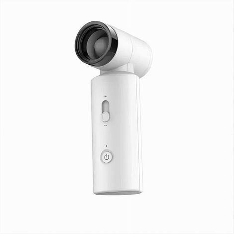 TrAdE Shop Traesio - Ventilatore Turbo Con Ventola Design Elegante Moderno Portatile Multiuso -