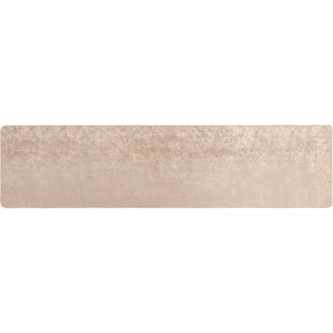 Pasillo de alfombra MARSA Beige 80 x 450 cm Poliéster y PVC vidaXL