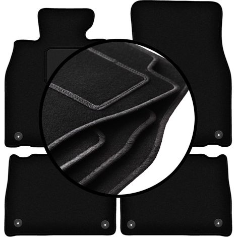 Komplettset Veloursmatten für: Lexus LS III Limousine (2000-2006)