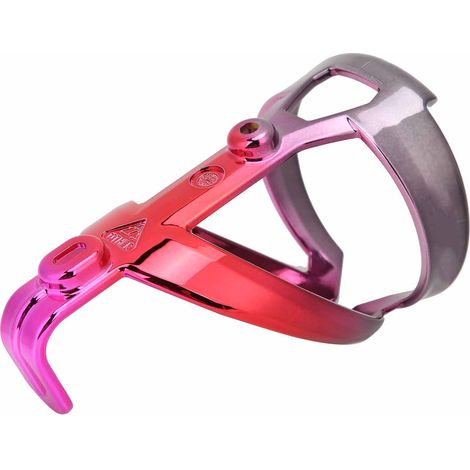 Farbenfroher Fahrrad-Flaschenhalter, Flaschenhalterung, sicherer Halt, Fahrradzubehör, Schwarz, Rot, Rosa (1/5)