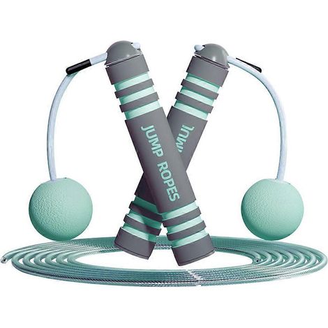 Corde à sauter robuste, sans fil, à longueur ajustable pour une expérience d'entraînement optimale, avec poignée antidérapante et changement de mode rapide. (1/4)