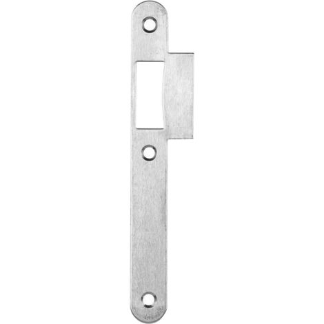 Gâche plate PIXELLE PX5000 bout rond inox - JPM - GP2000-04-0J