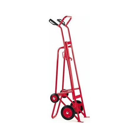 Diable pour Fûts FIMM Modèle Dépalettiseur Charge 350kg avec Roues Caoutchouc - 840000233 (1/5)