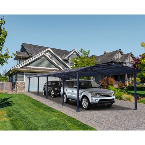 Canopia Arcadia Carport in Alluminio 3.6 X 11 m