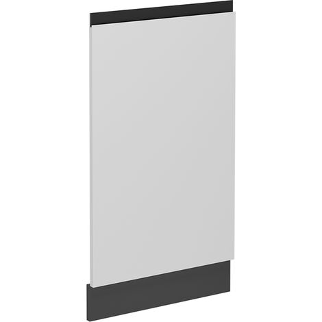 Panel frontal del lavavajillas R-Line, Blanco, 45 cm sin encimera, Vicco