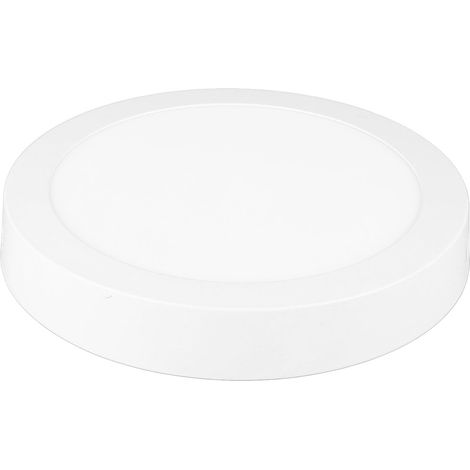 Plafonnier LED encastré 18 W, lumière blanche 6000 K, panneau plat rond ultra-mince pour couloir, 85-265 V (1/5)