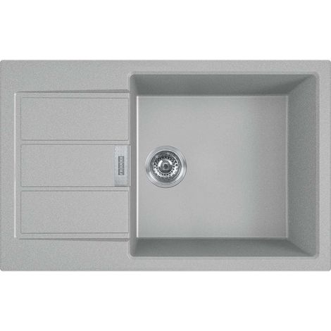 Franke Sirius 2.0 - Tectonite-Spüle S2D 611-78 XL, 78x50 cm, Grau 143.0617.617 (1/2)