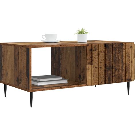 Maison Exclusive - Couchtisch Altholz 90 x 50 x 40 cm Holzwerksto