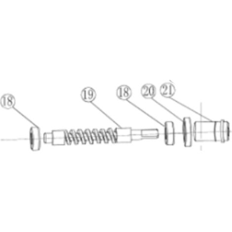 Ersatzteil - Magnet-Fliehkraft-Kit (Referenz 20 + 21) - - THOMSON