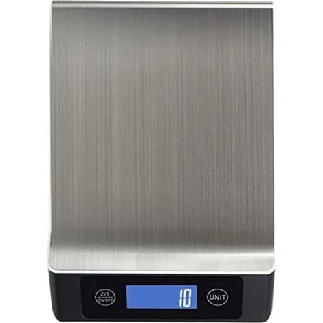 Balance à café 3 kg avec minuteur pour la cuisine et le barbecue (1/4)