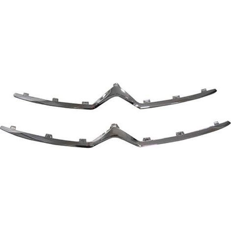 Moulure chromée de calandre avant Citroen C4 2 2010-2018