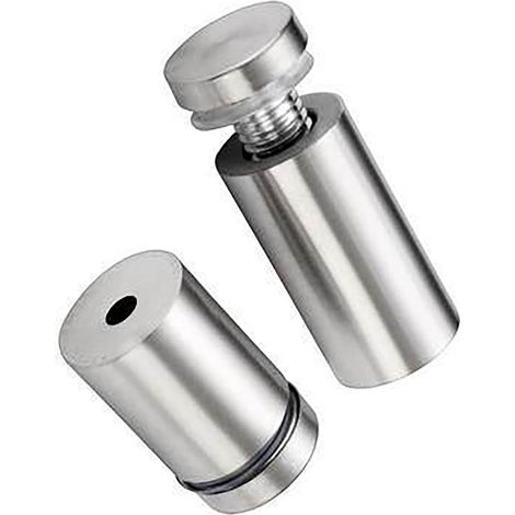 Lot de 10 clous publicitaires 19x25mm, support acrylique, vis en acier inoxydable, clous décoratifs pour panneaux d'affichage, clous miroir, clous en verre (1/5)