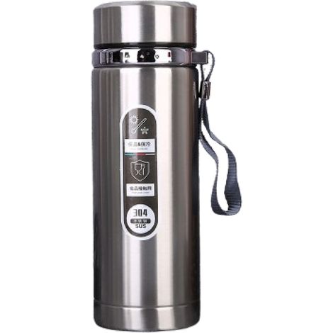 1 Gobelet isotherme,Acier inoxydable 304,Ouverture large,Filtre inclus,Dragon de transport,Bureau,Voyage,Sport (1/5)