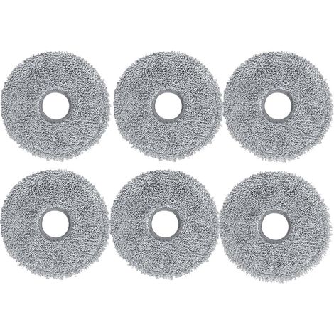 4 serpillères Dreame L10s Ultra/S10/X10 + Xiaomi Mijia B101CN - Rechange robot (1/5)