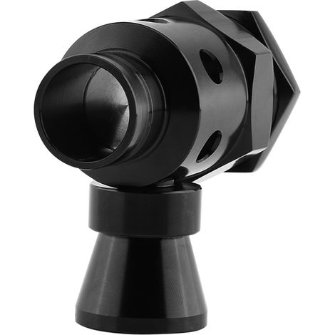 Kit de soupape de décharge turbo universelle noire 25 mm pour voiture avec sifflet et simulateur de son réglable (1/5)