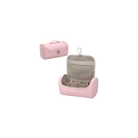 (1 unidad) Bolsa de almacenamiento para rizador y secador de pelo, impermeable, duradera, bolsa de almacenamiento de PU para secador de pelo - Crezuo (1/4)