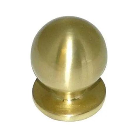 Cadap 00401/1S Pomello a sfera dorato design contemporaneo