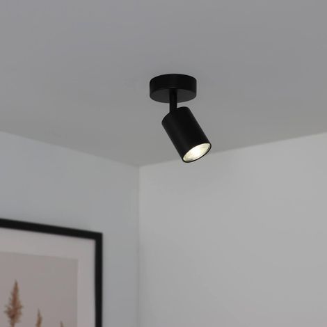 LED Deckenstrahler GU10 schwenkbar - Farbe: schwarz - Ausführung: 1 flammig (1/5)