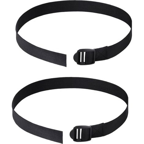 Pack Rowing Machine Foot Straps, Fitness Sports Practical Fixed Bands, Oxford Cloth Adjustable Portable Foot Leg Accessories from Street Vendor