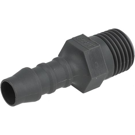 Embout de tuyau en nylon 1/4 - 8mm