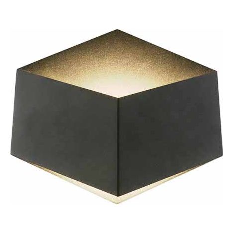 V-TAC VT-803 Applique murale LED 3W blanc chaud 3000K corps aluminium noir IP20 - SKU 8346 (1/5)