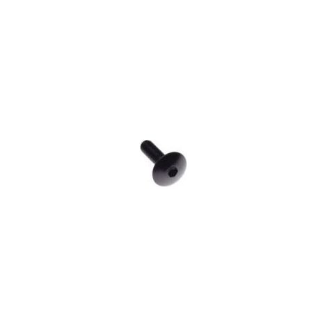 Tornillos para carenado de motocicleta M6 20mm NEGROS Universales. (1/2)
