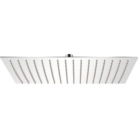 Cabezal de ducha efecto lluvia acero inoxidable 30x40 cm vidaXL