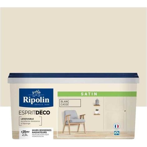 Ripolin Satin pintura mural blanco roto 2,5 litros (1/3)