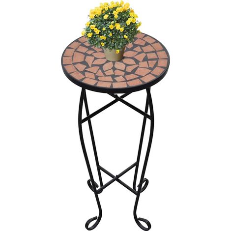 Table d'appoint-Table basse-Table Salon Mosaïque Terre cuite 760452 (1/5)