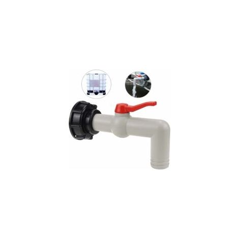 Robinet de sortie IBC 1 pouce IBC vannes de sortie à bille adaptateur de réservoir IBC accessoires de réservoir IBC robinet pour réservoir IBC réservoir d'eau de pluie vannes de réservoir IBC - Crezuo (1/4)