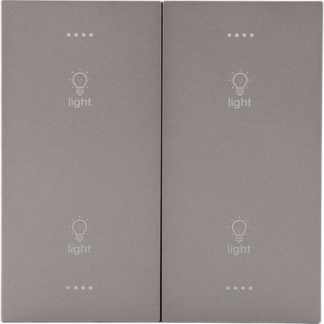 Interrupteur mural intelligent Tuya APP WiFi/Bluetooth sans fil, commande vocale, minuterie. (1/5)