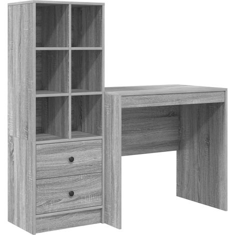 Maison Exclusive - Schreibtisch mit Schubladen mit Regal 2 pcs Gr